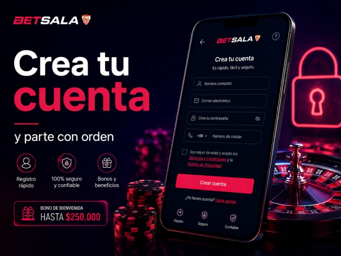 Seguridad de la cuenta y juego responsable en Betsala Chile